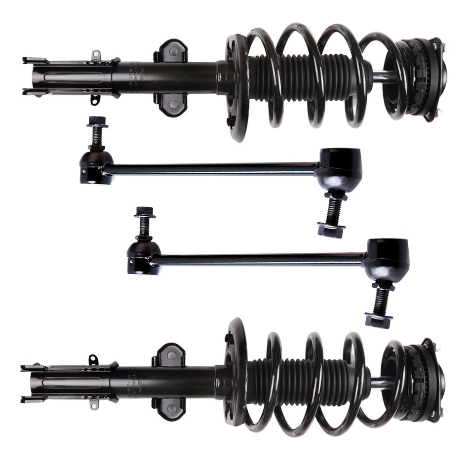 4pc Front Struts Sway bar links Fits Dodge Grand Caravan Town and Country