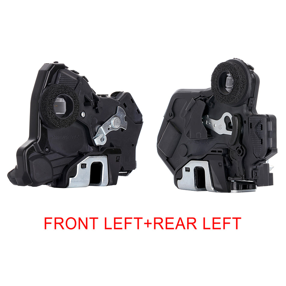 2 Pcs Door Lock Actuators Front Left + Rear Left Pair For Toyota 4Runner Corolla