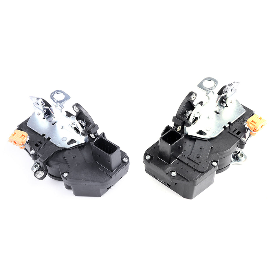 Door Lock Actuators Assembly 1 Set FL FR Side For GMC Chevrolet Cadillac 07-09