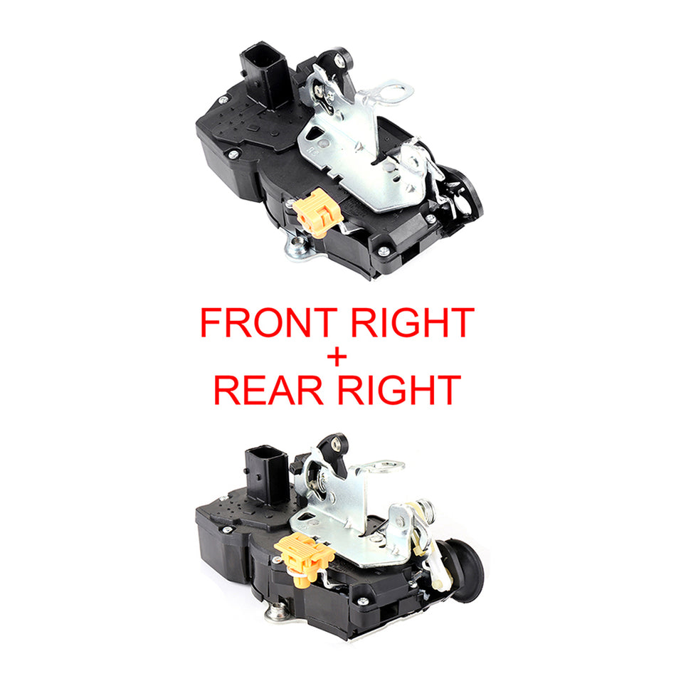 1 Set Door Lock Actuator Front Rear Passenger For 07-09 GMC Chevrolet Cadillac