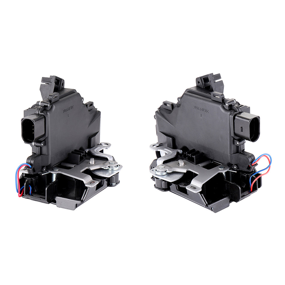 Set of 2 Door Lock Actuators Front Left Right Side For 1999-2012 Volkswagen Golf