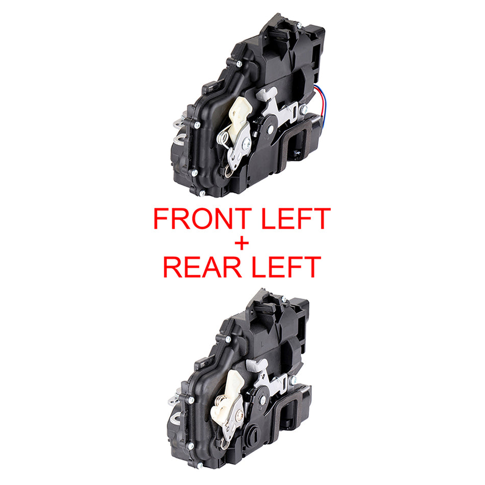 1 Pair Front Rear Left Side Door Lock Actuators For VW Jetta Passat Golf 931-500
