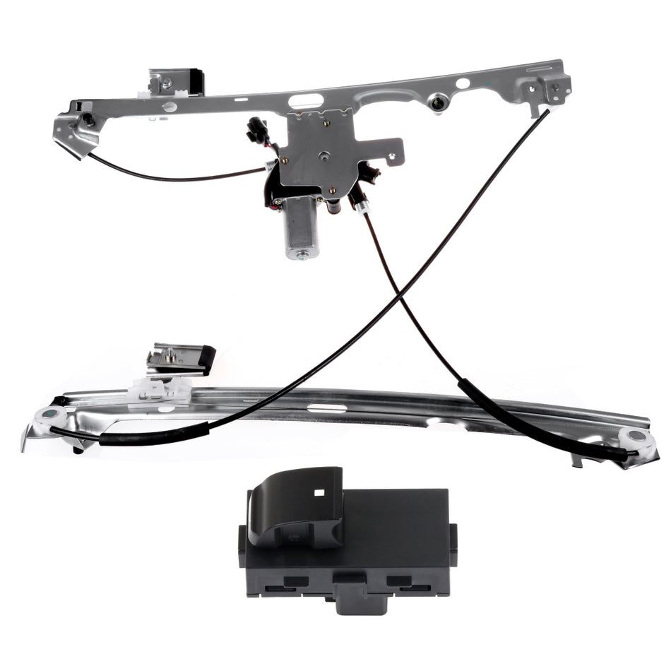 Motor Window Regulator For 07-13 Chevrolet Avalanche 07-14 Chevrolet Tahoe Front