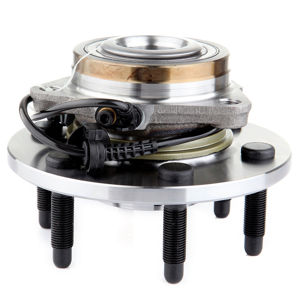 Pair Wheel Hub Bearing &1 inch Wheel Spacers 5x4.5 For 97-05 Buick Century 06-11 Buick Lucerne