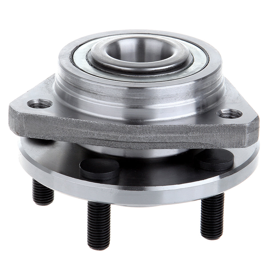 Pair Front Wheel Hub Bearing & 2X 1 inch 5x100 to 5x100 Wheel Spacers For 95-97 Chrysler Cirrus 95-06 Dodge Stratus
