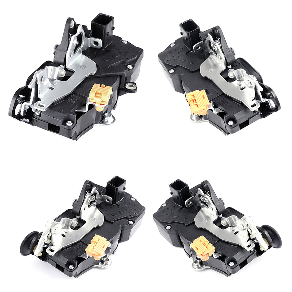 Door Lock Actuators 2 Pairs Front & Rear Driver Side For Pontiac 05-09 Chevrole