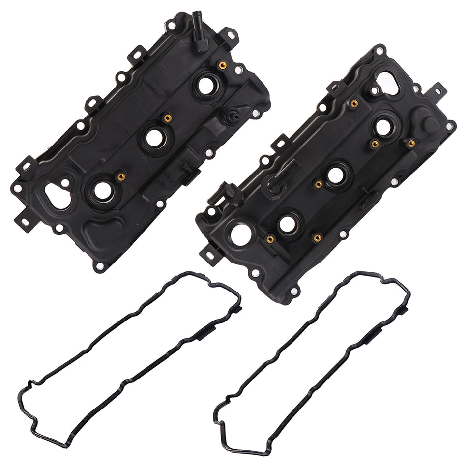 Valve Cover Set Left & Right 2013-2014 Fits Nissan Pathfinder 3.5L GAS DOHC