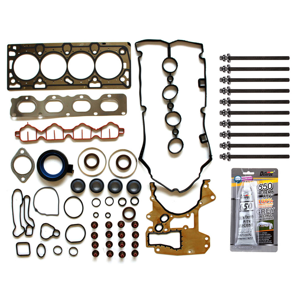 Full Gasket Bolts Set For 09-11 Chevrolet Aveo5 Pontiac G3 1.6L DOHC LXV