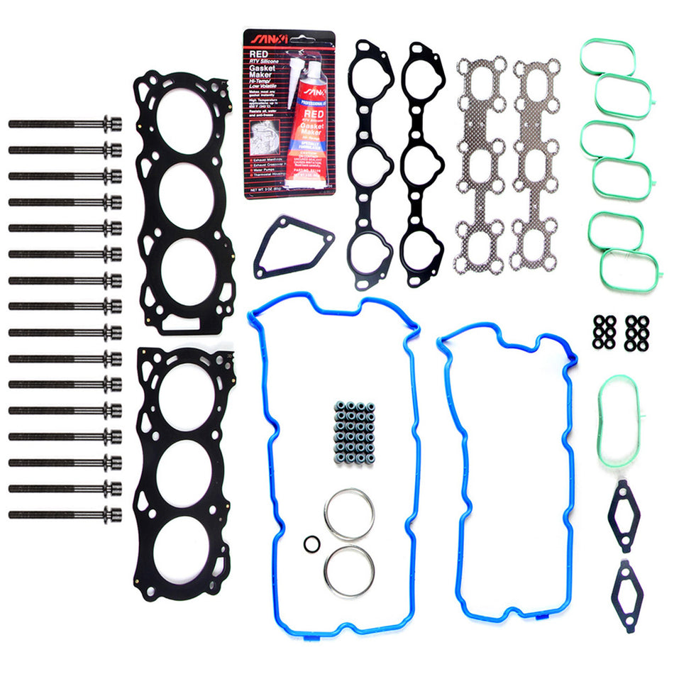 Head Gasket Bolts Set For 05-13 For Nissan Pathfinder Suzuki Equator 4.0L