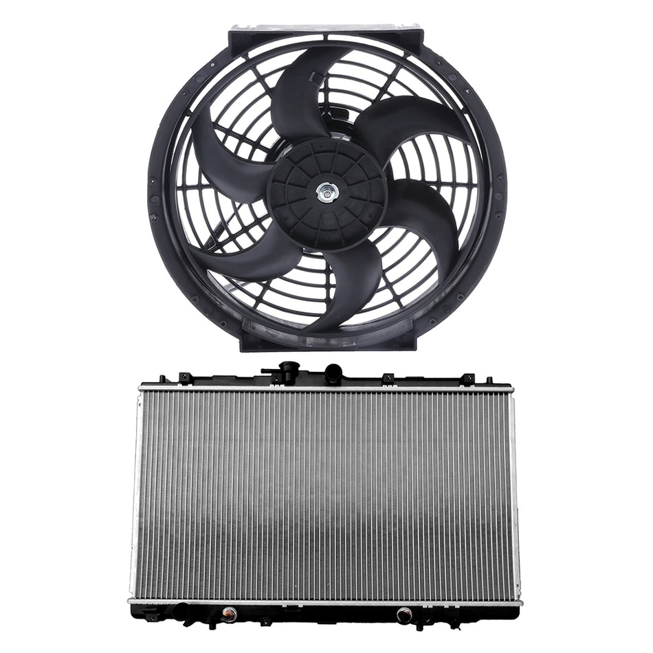 Fit for 1999 Acura TL 3.2L Brand New Cooling Fan & Radiator Kit
