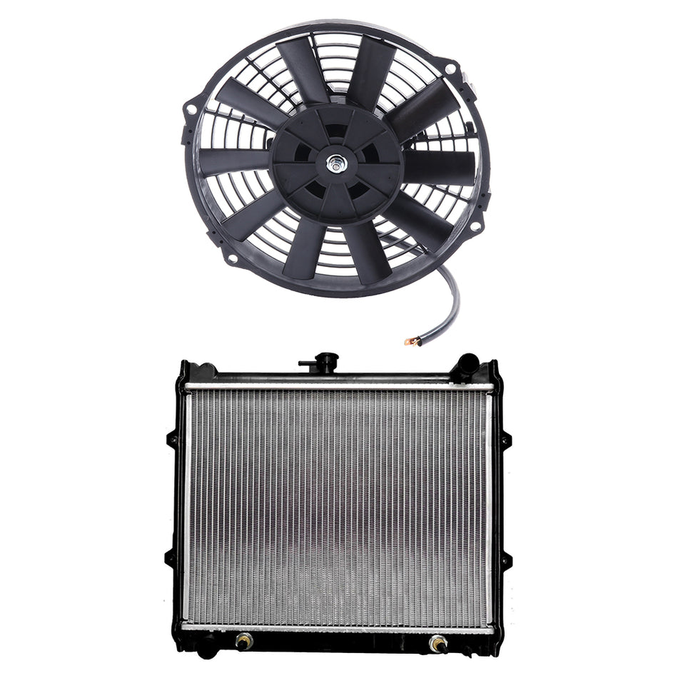 Fit for 1984-1995 Toyota 4Runner 2.4L Brand New Cooling Fan and Radiator Kit