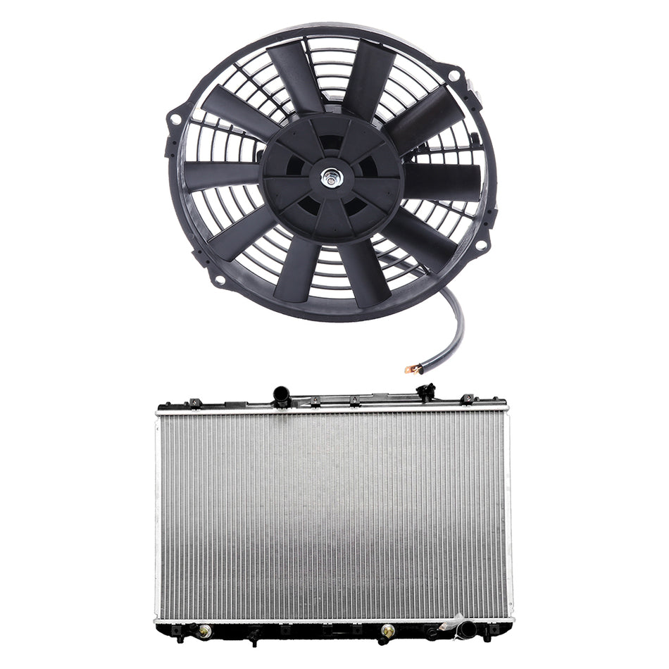 For 1992 1993-1996 Toyota Camry 2.2L Brand New Cooling Fan and 1318 Radiator Kit