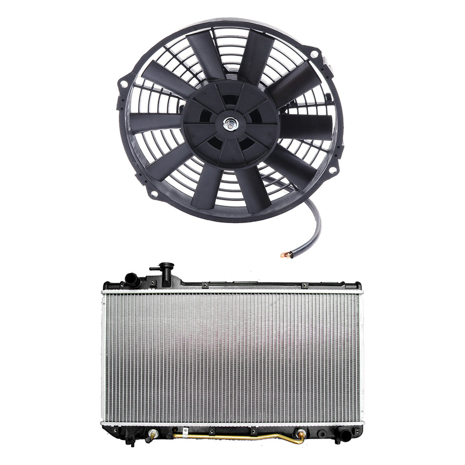 Fit for 1996-1997 Toyota RAV4 2.0L Brand New Cooling Fan and Radiator Kit