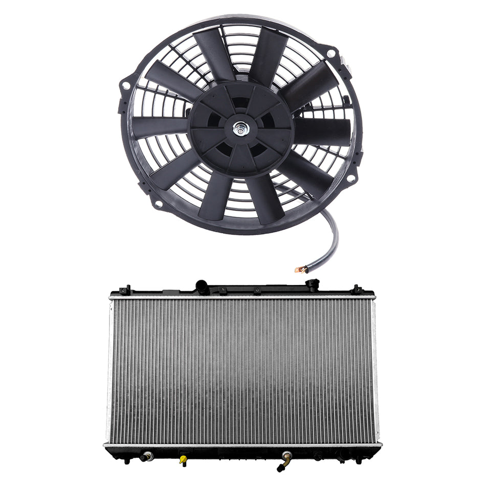 Fit for 1997-2001 Toyota Camry 2.2L Brand New Cooling Fan and Radiator Kit