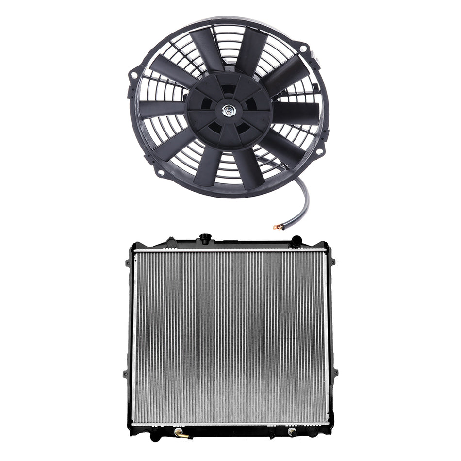 Fit for 1996-2000 Toyota 4Runner 2.7L Brand New Cooling Fan and Radiator Kit