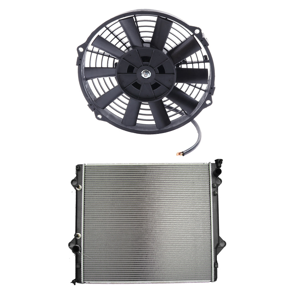 Fit for 2003-2009 Toyota 4Runner 4.0L Brand New Cooling Fan and Radiator Kit