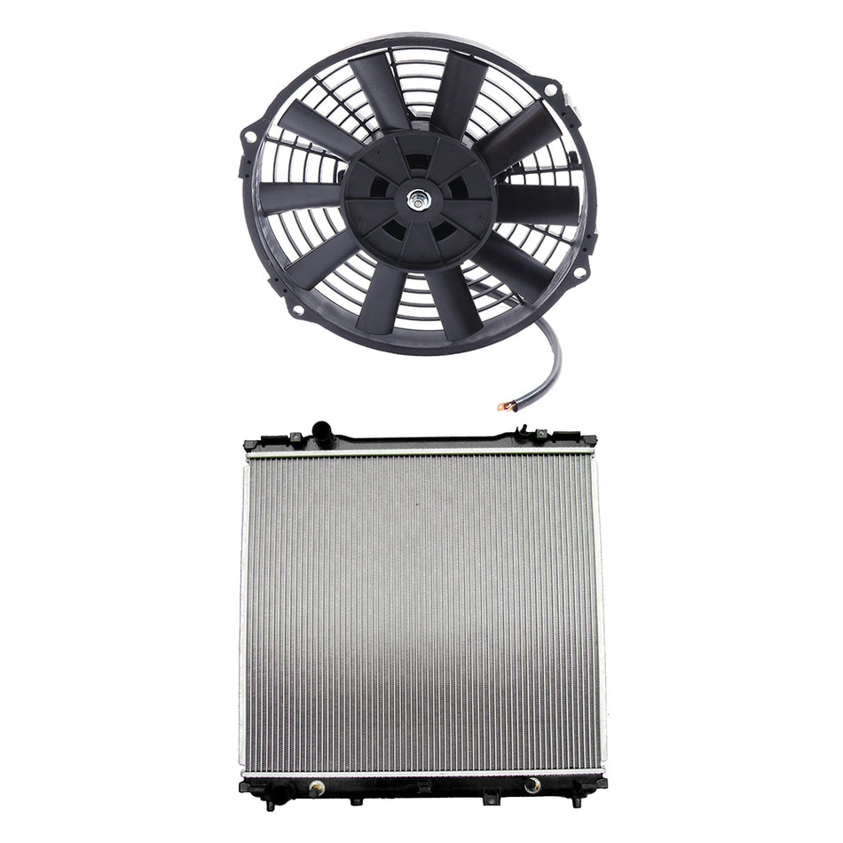 Fit for 2003-2006 Kia Sorento 3.5L Brand New Cooling Fan and Radiator Kit