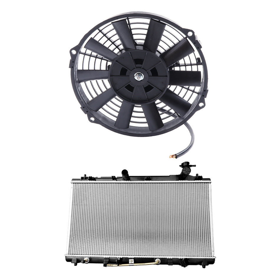 Fit for 2005-2013 Toyota Avalon 3.5L Brand New Cooling Fan and Radiator Kit