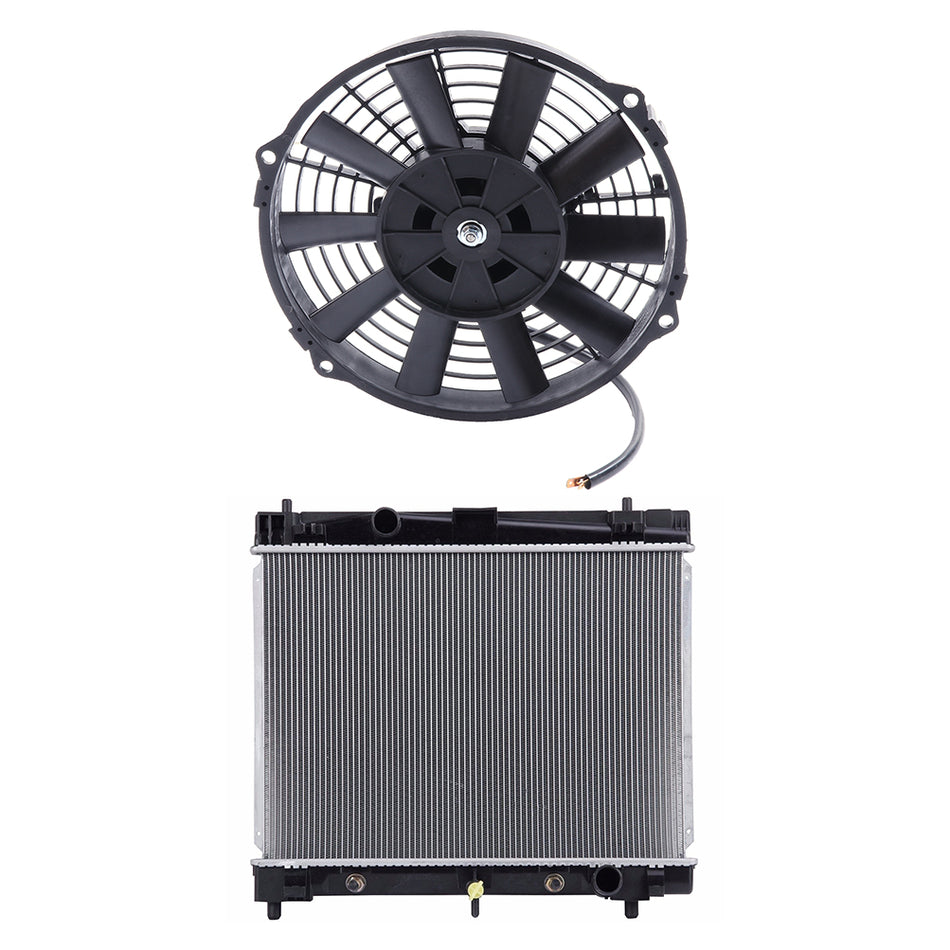 Fit for 2006-2013 Toyota Yaris 1.5L Brand New Cooling Fan and 2890 Radiator Kit