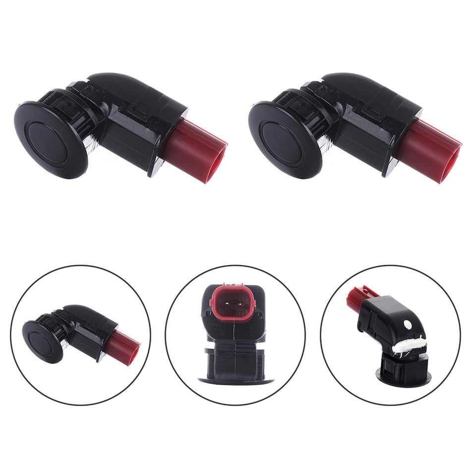 2PC For Honda Odyssey CR-V PDC Reverse Parking Sensor 39680-SHJ-A6 Black