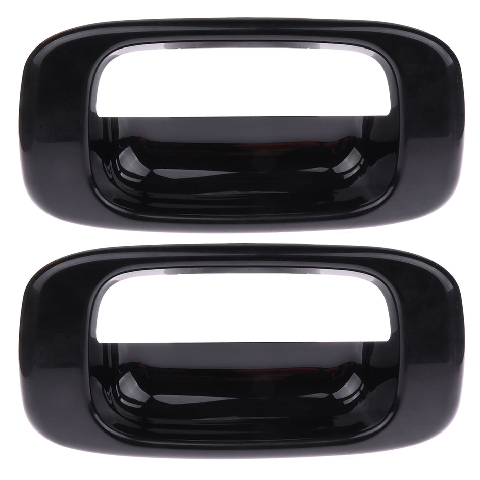 2x REAR TAILGATE HANDLE BEZEL TRIM Fits 99-2007 CHEVY GMC TRUCK 1500 2500 3500