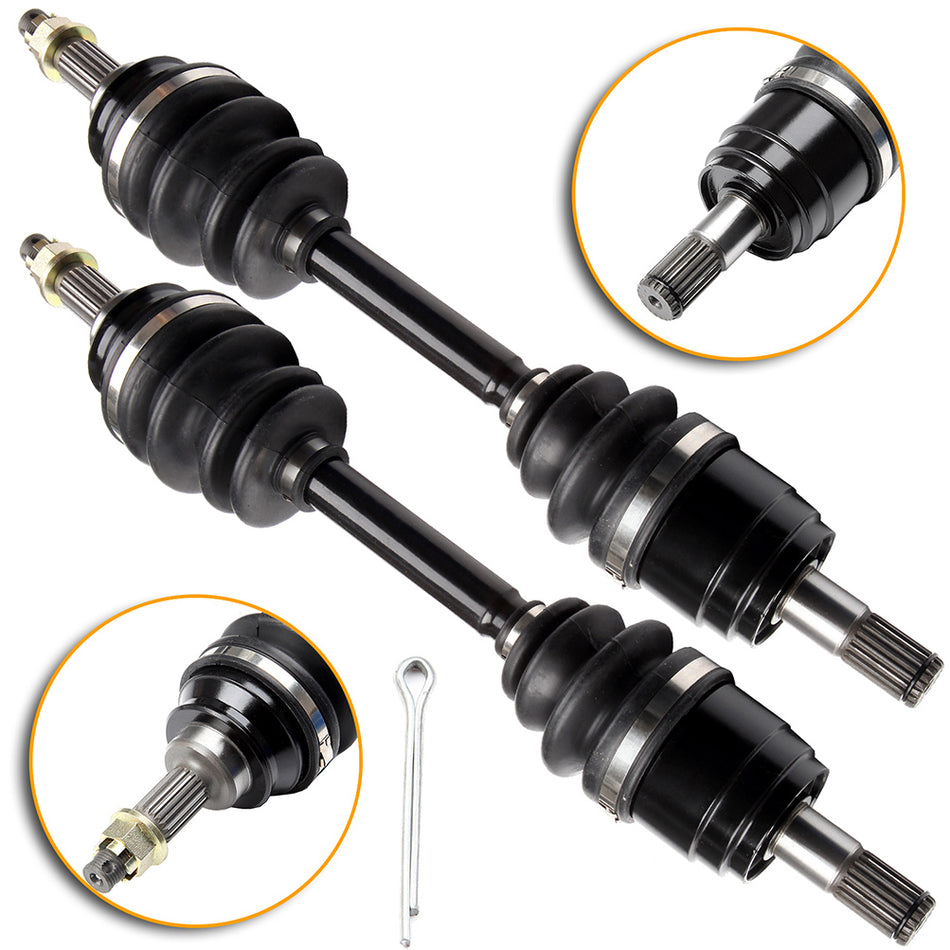 For Honda FourTrax 300 4x4 1988 1990 -1995 2Pc Front Left Right CV Joint Axle