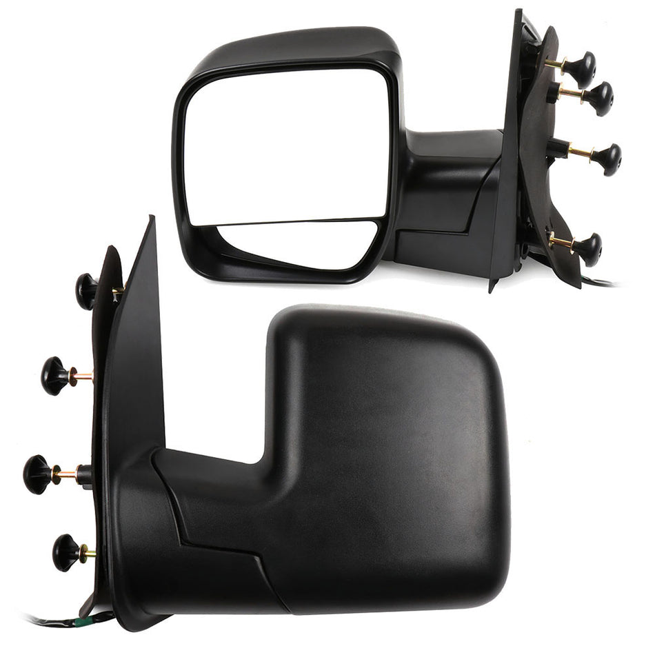 Pair Power Mirror For 03-13 Ford E-150 E-250 04-13 Ford E-350/E-450 Super Duty-1