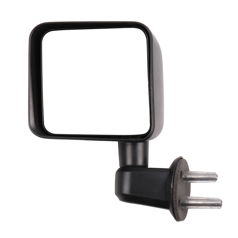 Manual Adjustment Driver+ Passenger Side Mirror Pair For Jeep Wrangler 2007-2017