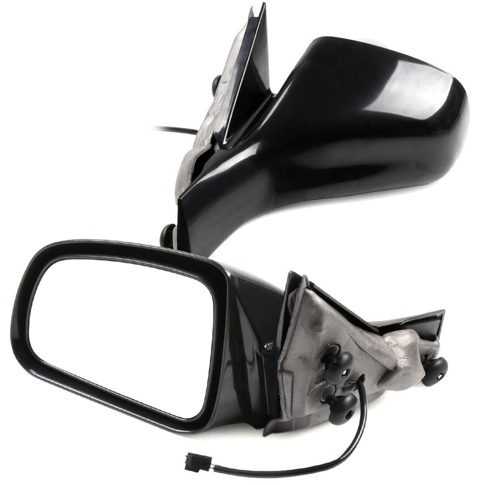 04-08 Pontiac Grand Prix Right+Left Side Manually Fold Black Surface Mirrors
