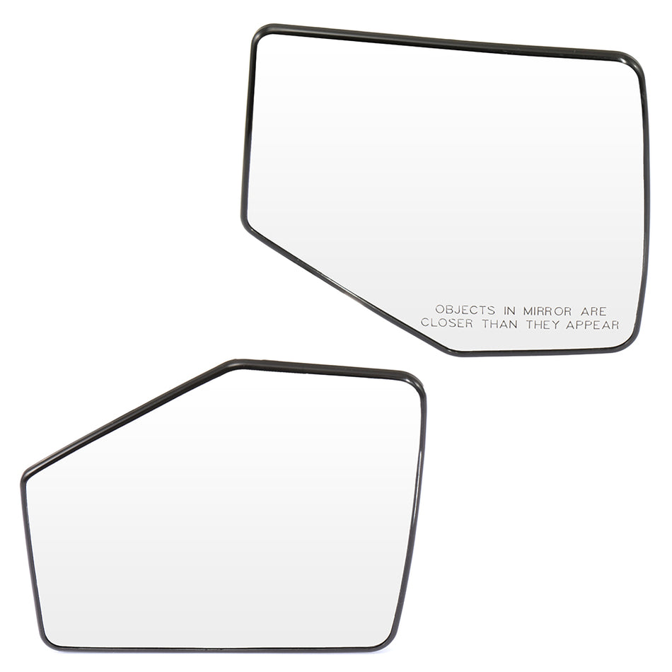 Fits 2006-2010 Ford EXPLORER Chrome FlatCONVEX Mirrors LeftRight Side Mirrors 822092