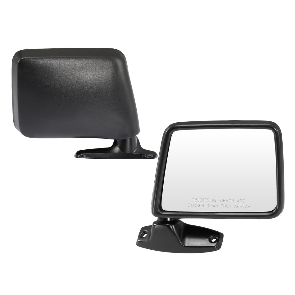 For 1983-1992 Ford RANGER BRONCO II Manual Mirrors Manual Fold (Left&Right)Side 822113