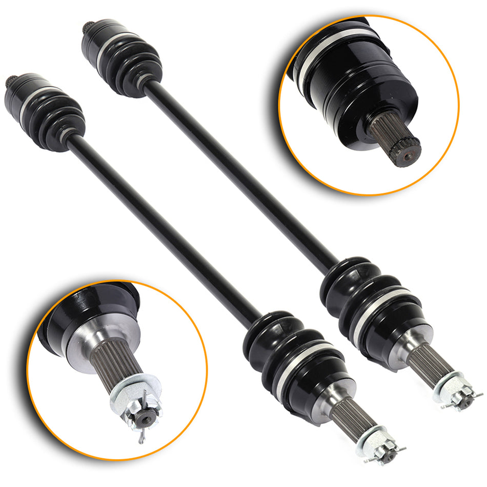 For 2015 Polaris RZR 4 XP 1000 EPS Pair Front Left Right CV Axle Drive Shaft