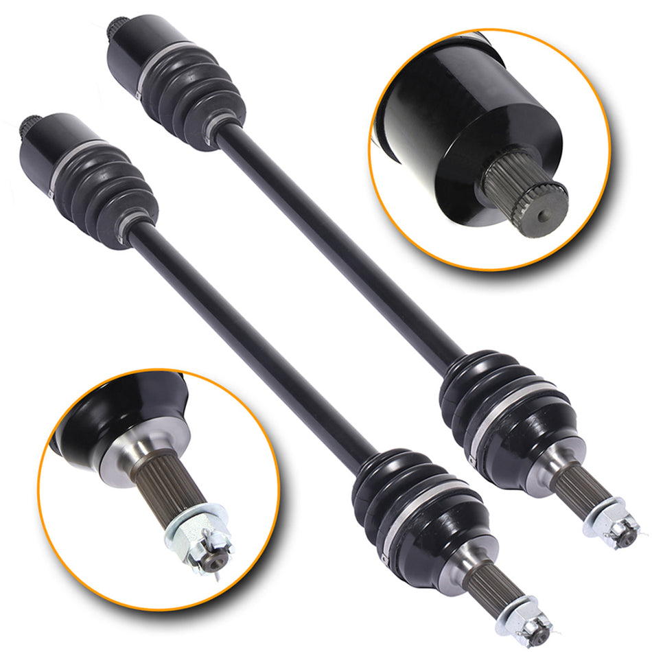 For 2015-2016 Polaris RZR XP Turbo EPS Pair Front Left Right CV Axle Drive Shaft