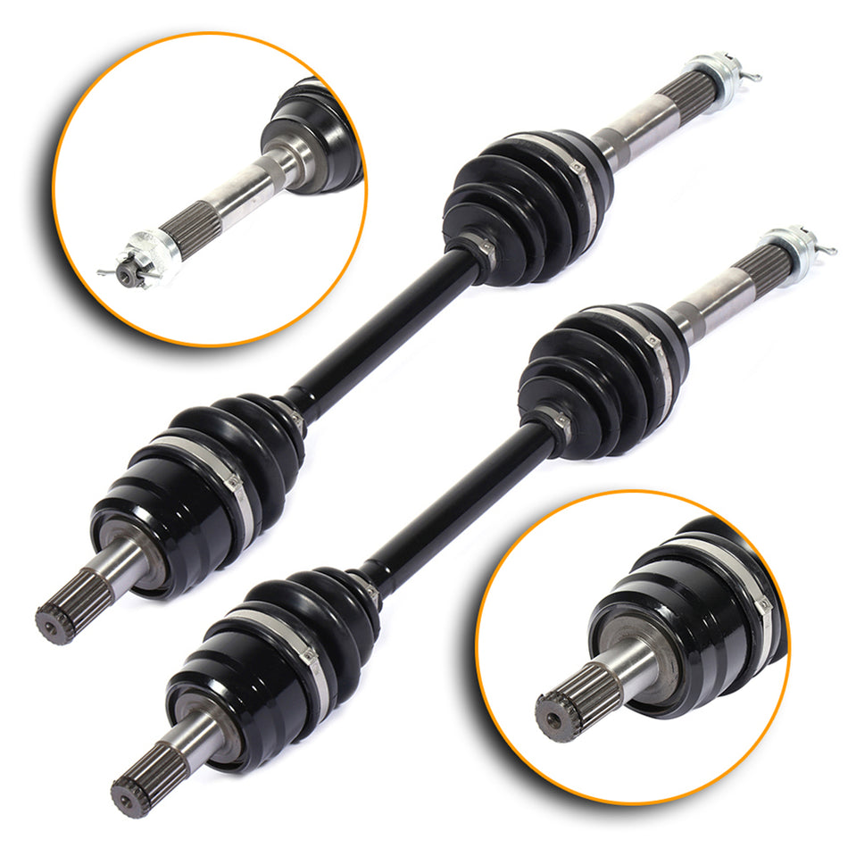For 2005-2006 Mule 610 KAF400C 4x4 Pair Front Left Right CV Axle Drive Shaft
