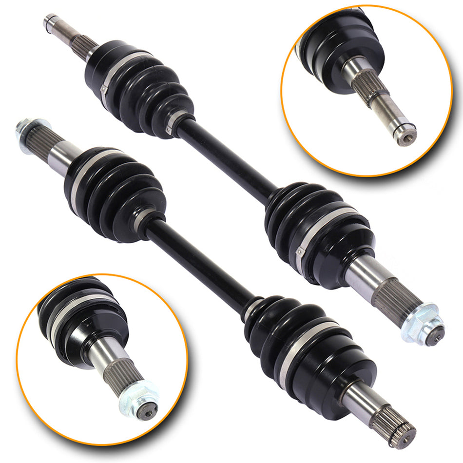 For 2003-2008 Yamaha Grizzly 660 Pair Front Left Right CV Axle Drive Shaft