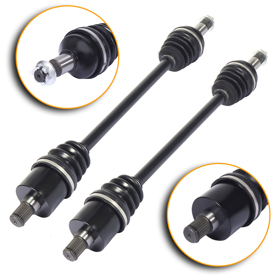 Pair Rear Left Right CV Axle Drive Shaft For 2013-2015 Arctic Cat Wildcat X 1000