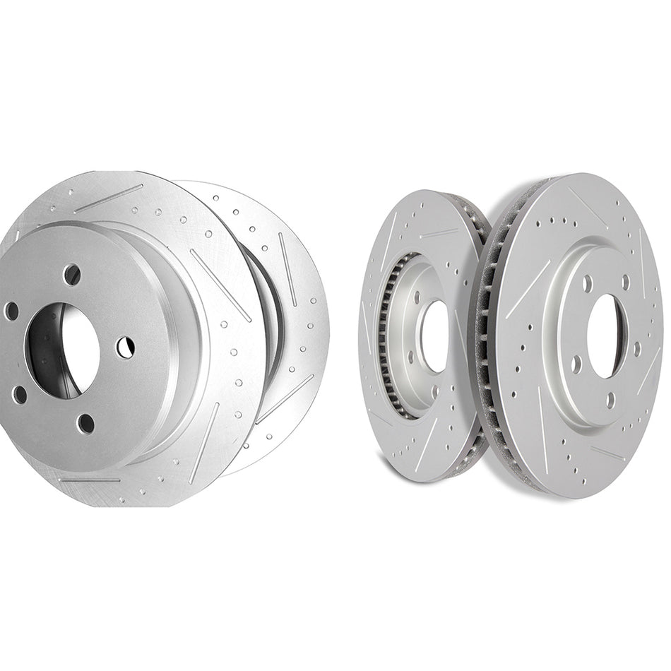 Brake Rotors For 01-07 Dodge Grand Caravan Chrysler Town & Country Front & Rear
