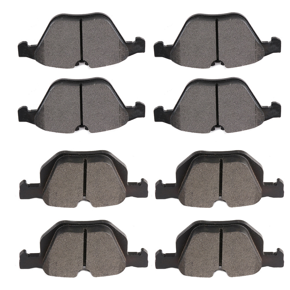 Front And Rear Brake Ceramic Pads For 08 BMW M3 08-10 BMW 528i Only for Auto