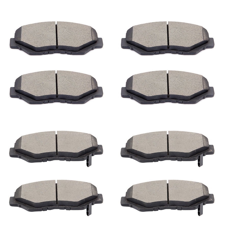 Ceramic Brake Pads 13-15 Acura ILX 12-13 Honda Civic Front Rear