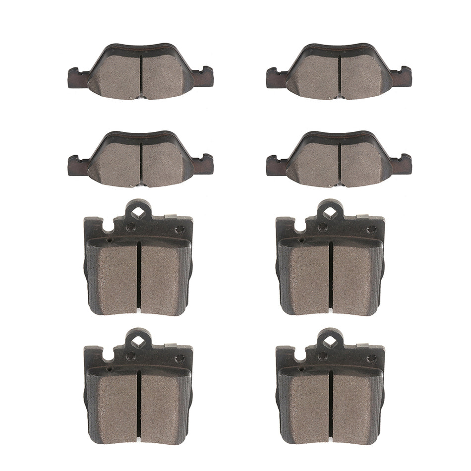 Brake Ceramic Pads Mercedes Benz 00-03 CLK320 01-03 CLK430 Front Rear