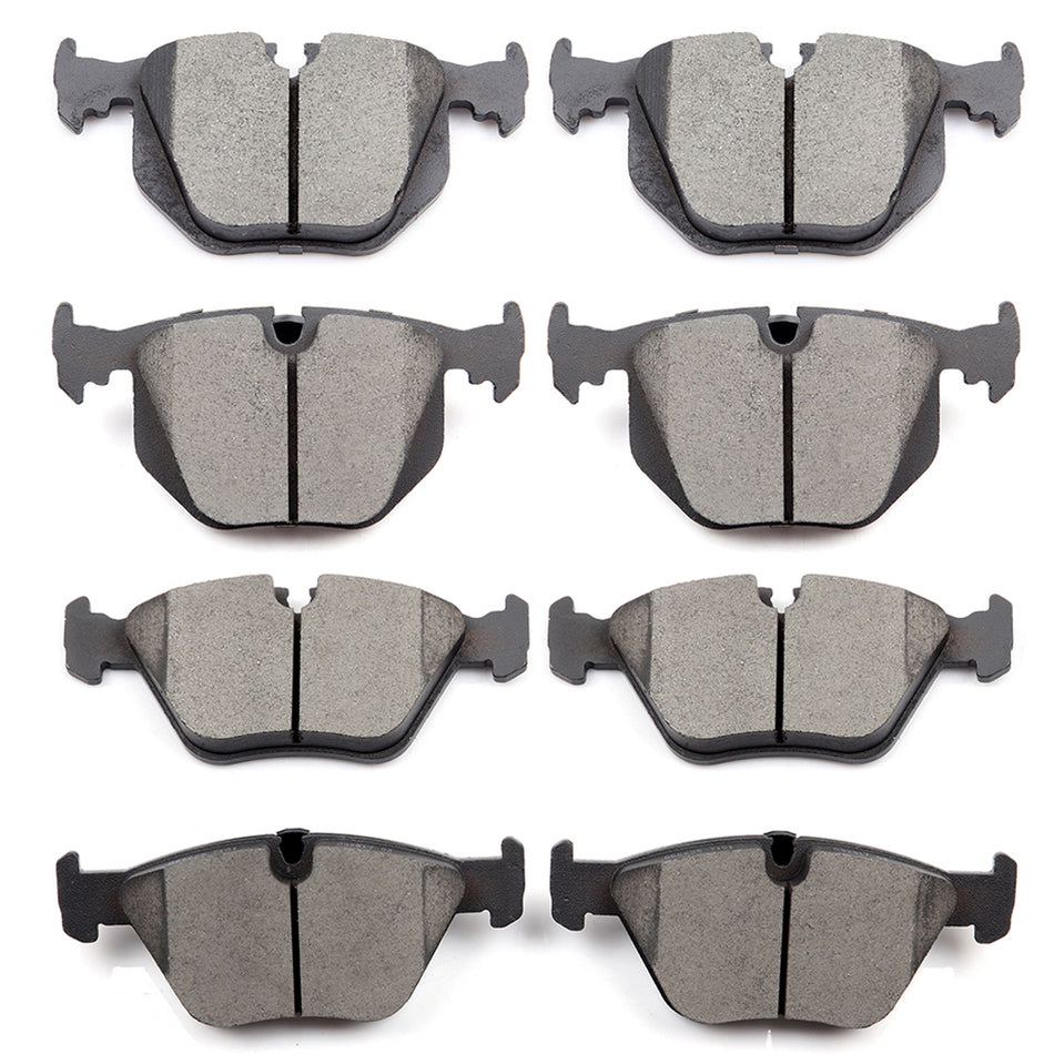 Front Rear Brake Ceramic Pads For 00-03 BMW M5 00-06 BMW X5