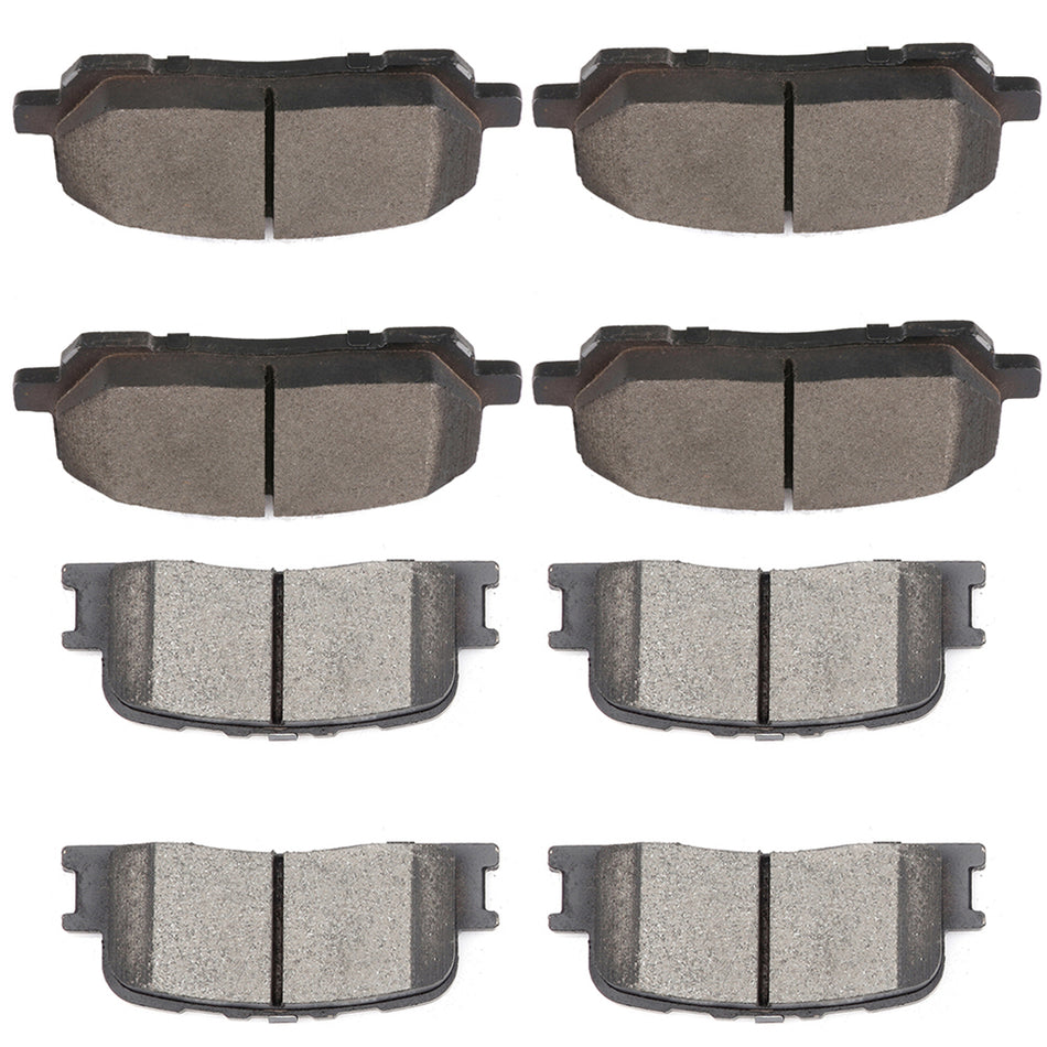 Front Rear Ceramic Brake Pads 02-03 Lexus ES300 05-06 Toyota Camry
