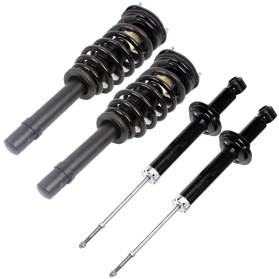 Kit Set of 4 Front Struts Coil & Spring Rear Shocks For Kia Optima Magentis