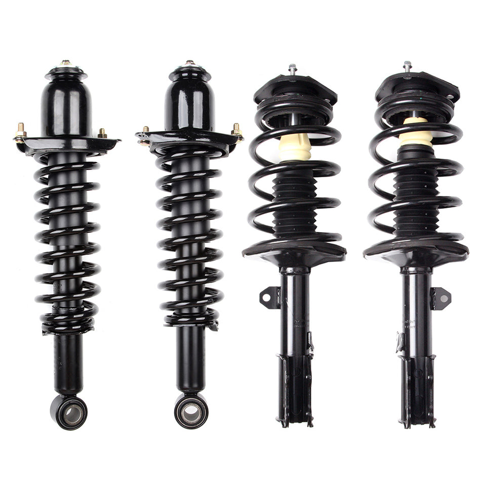 Front Rear Complete Struts Shocks Mount Spring For 2003-2008 Pontiac Vibe Toyota Matrix