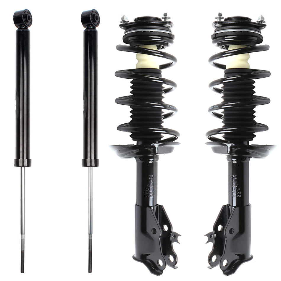For 2006-2011 Acura CSX Honda Civic Full Set Complete Shocks & Struts Assembly Front Rear
