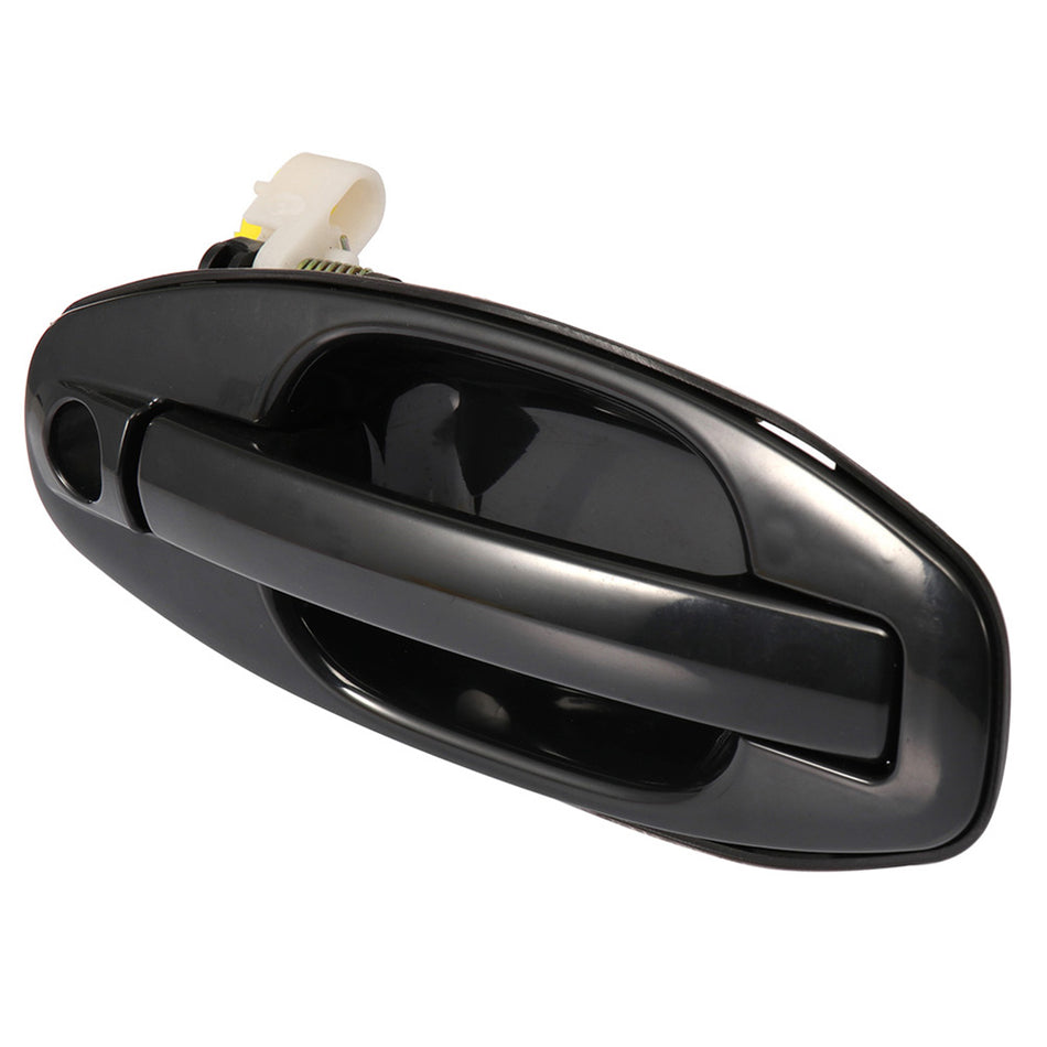 2001-2006 Hyundai Santa Fe Door Handles Front LH RH 2pcs Set Black Plastic