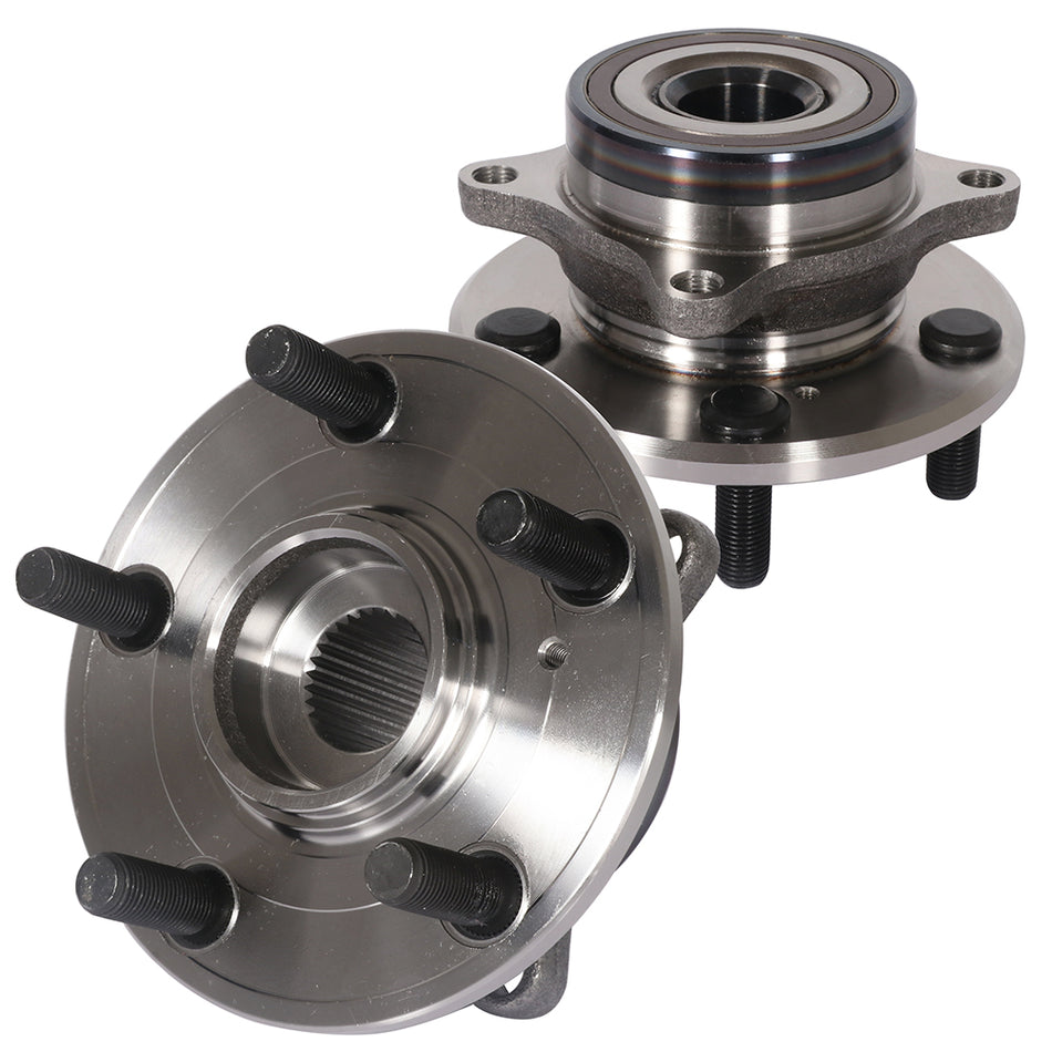 2 Front Wheel Hub Bearing For Honda Odyssey 2011-2013 2014 2015 2016 2017 with ABS