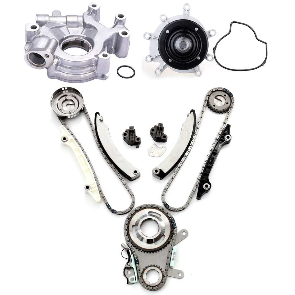 Timing Chain Water Pump Oil Pump Kit For 2002-2003 Dodge Jeep 3.7L SOHC