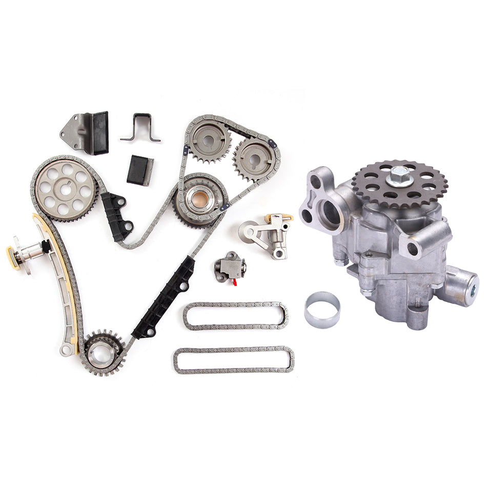For 99-06 Suzuki Vitara Chevy 2.5L 2.7L Timing Chain Kit and and and Oil Pump H25A H27A