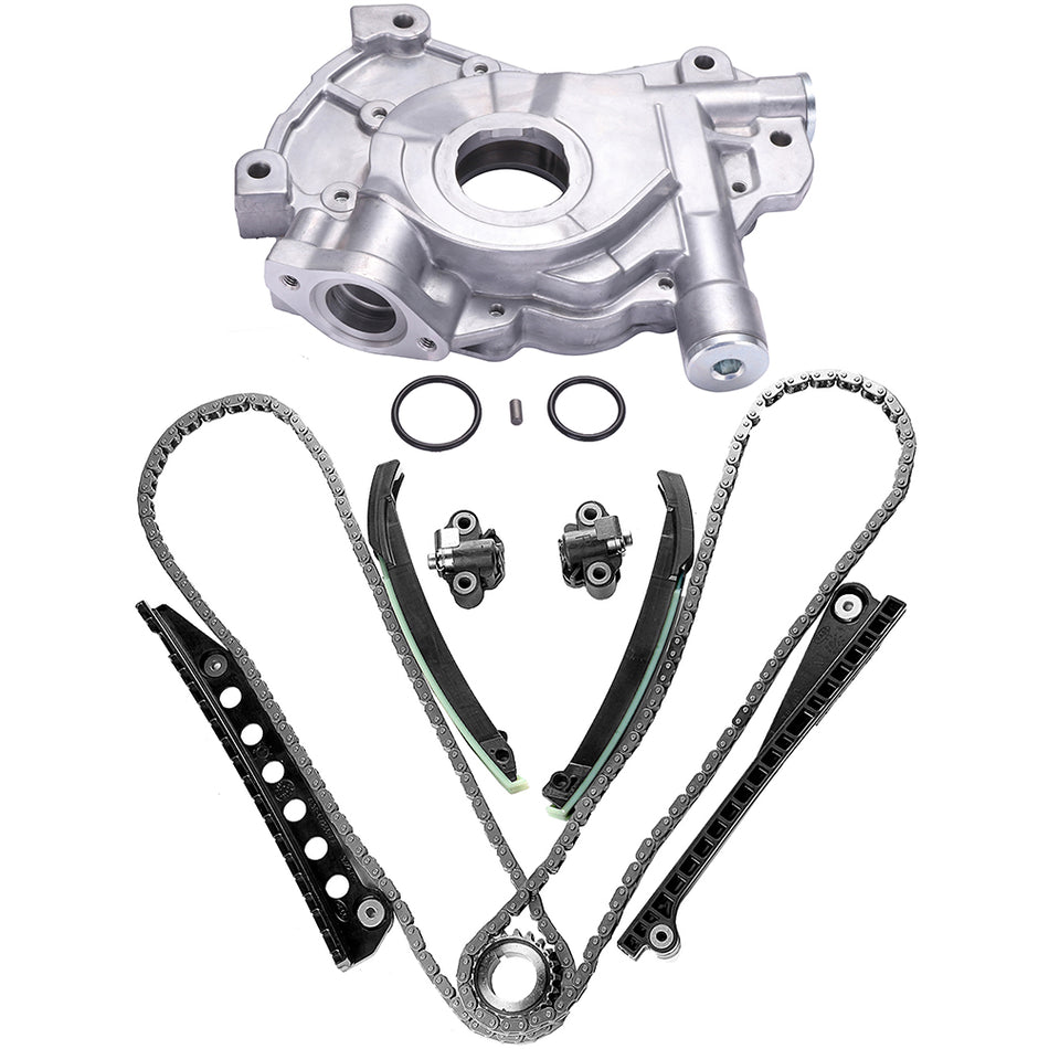 Timing Chain Kit Oil Pump For 04-14 Ford Expedition F-150 F-250 5.4L SOHC 24V